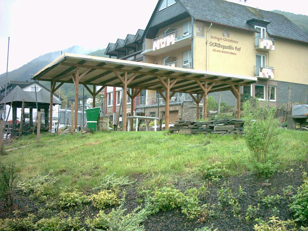 Wein- Und Gaestehaus St. Aldegundishof Sankt Aldegund Exterior foto