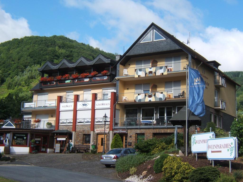 Wein- Und Gaestehaus St. Aldegundishof Sankt Aldegund Exterior foto